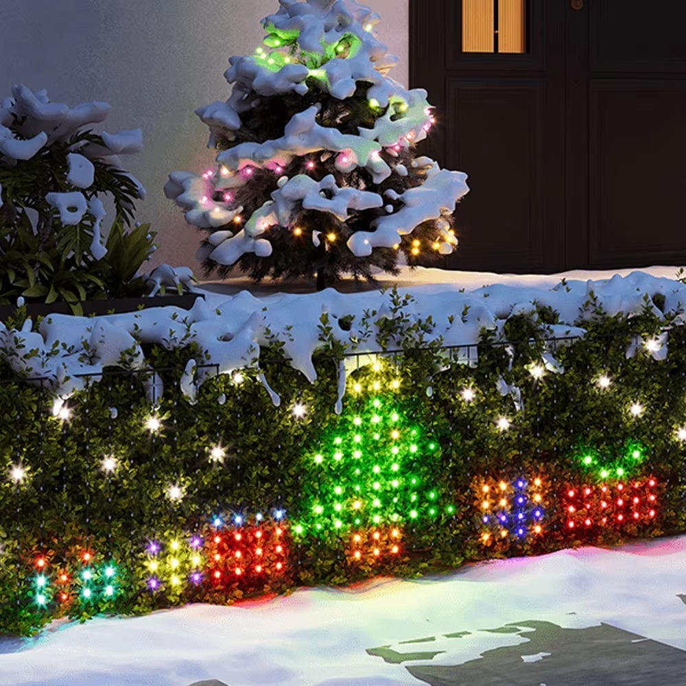Lighting - Set Lampu Jaring Natal yang Unik,