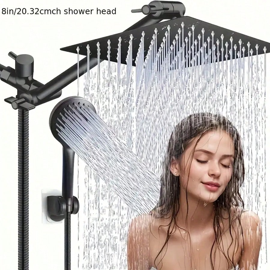 High Pressure Shower Head Handheld - Kepala Pancuran Air Bertekanan Tinggi &