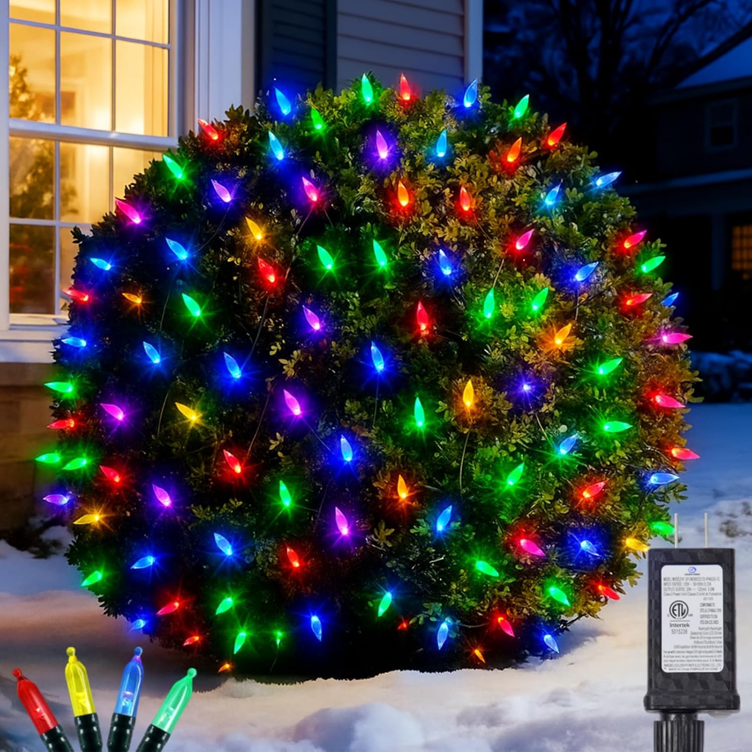Lighting - Lampu Jaring LED Natal untuk Luar