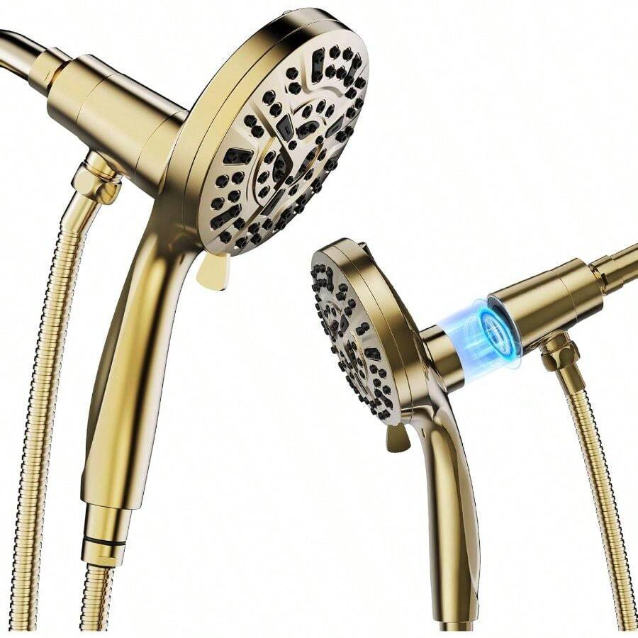 Kepala Pancuran Tangan Berteka - High Pressure Shower Head Handheld ulasan dan harga