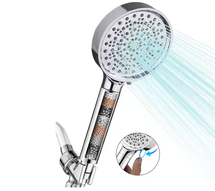 Kepala Pancuran Air Hujan Bert - High Pressure Shower Head Handheld ulasan dan harga