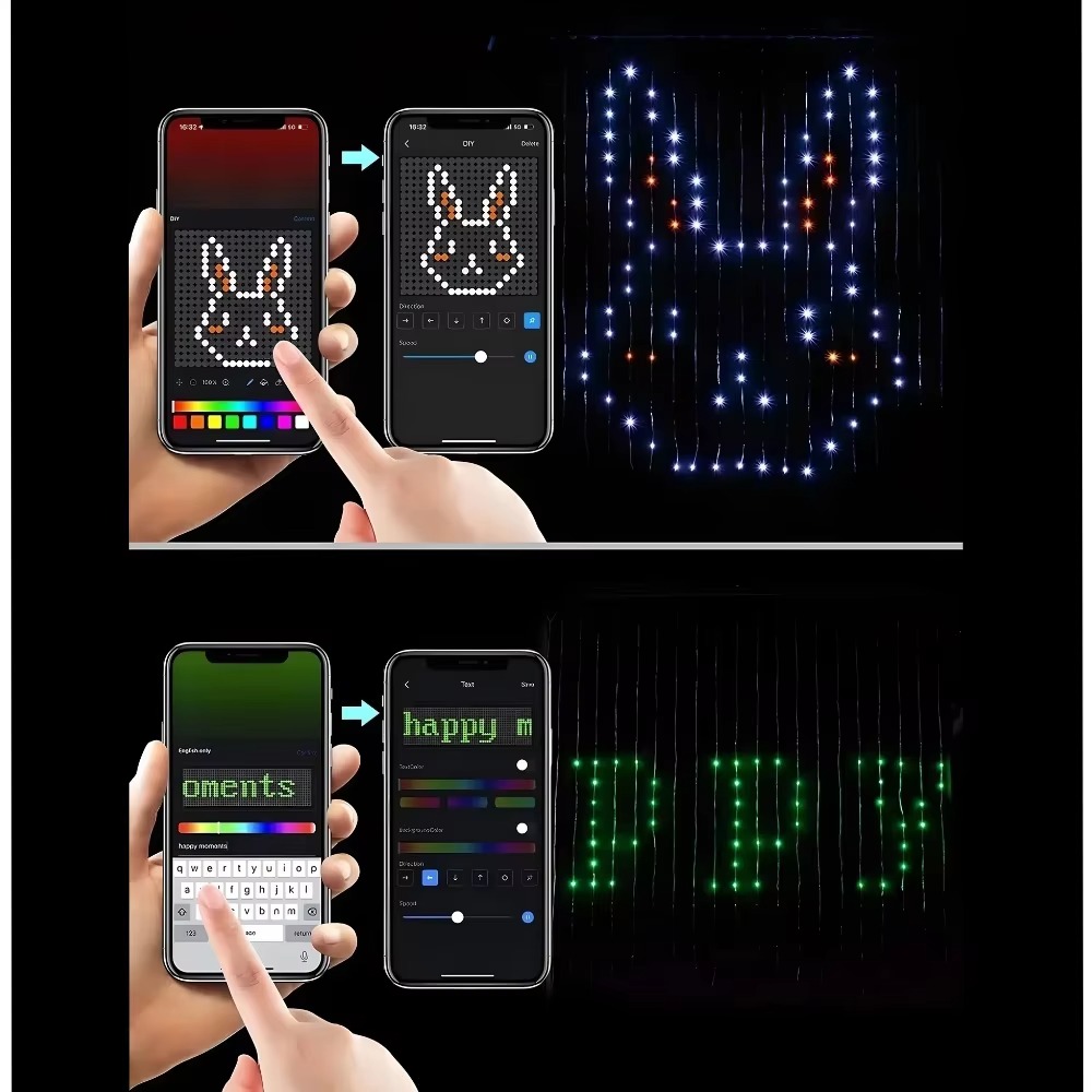 Set Lampu Jaring Natal yang Un - Lighting ulasan dan harga