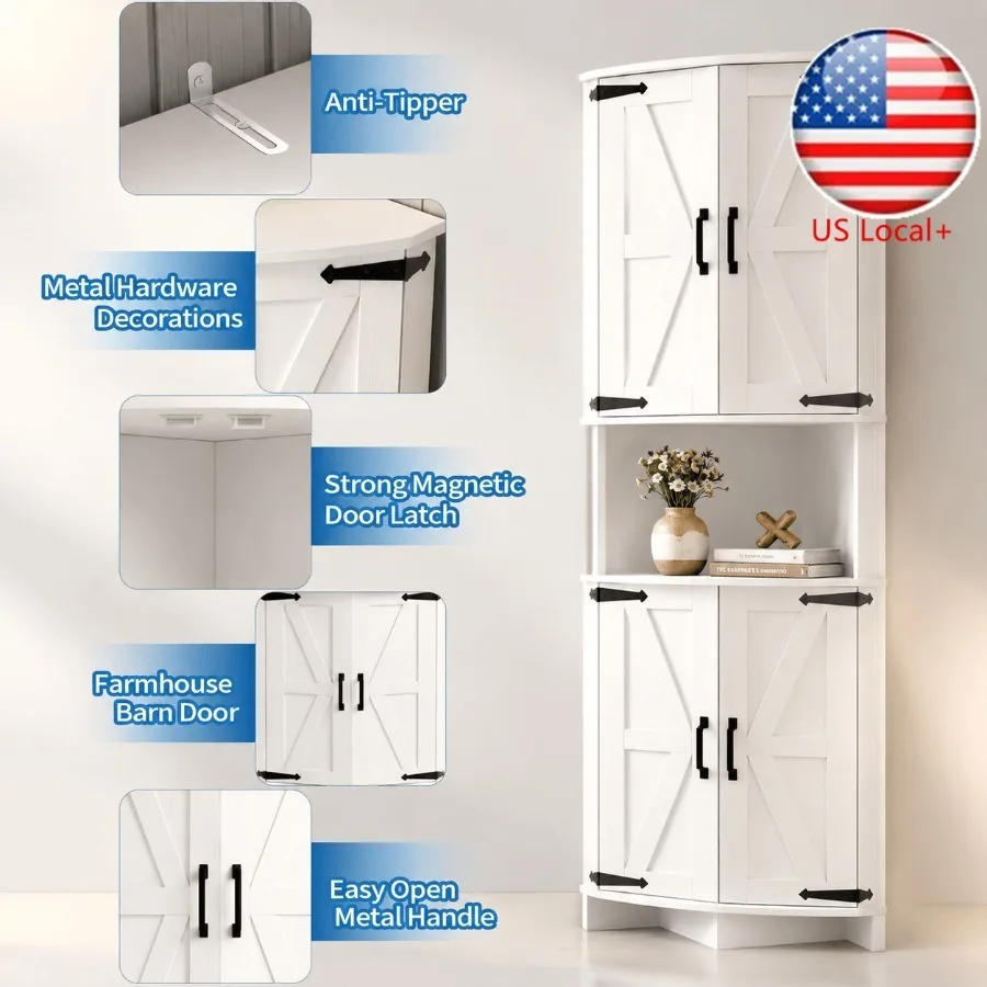 Lemari sudut tinggi 64,8 denga - Kitchen ulasan dan harga