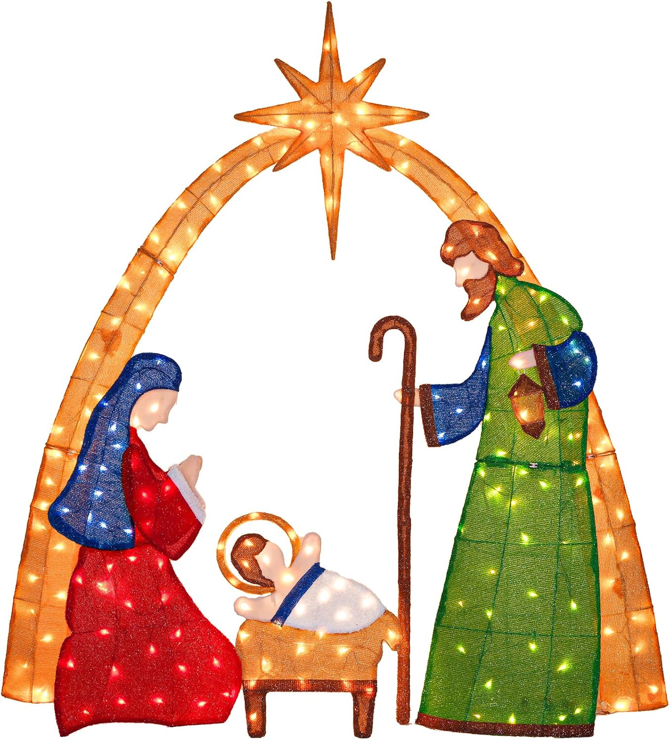 Dekorasi Natal berbentuk Adega - Lighting ulasan dan harga