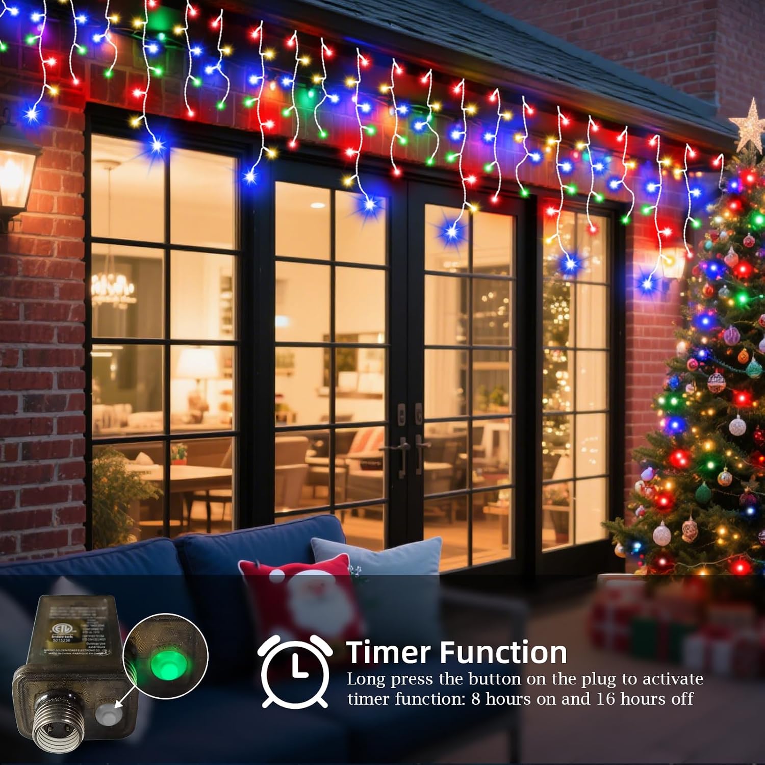 1280 Lampu Hias Natal LED, Lam - Lighting ulasan dan harga