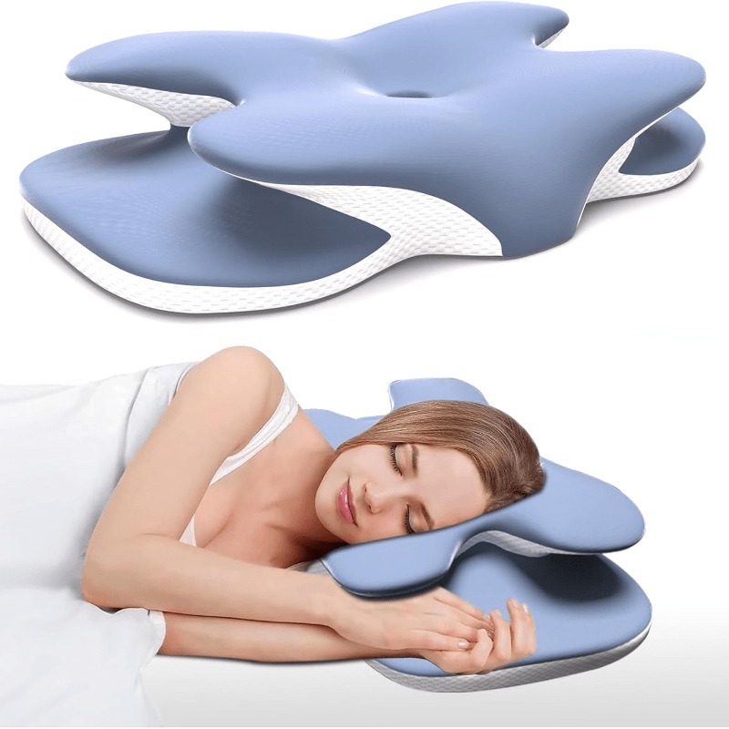 1 Buah Bantal Serviks Busa Mem - Memory Foam Orthopedic Pillow Neck Pain ulasan dan harga