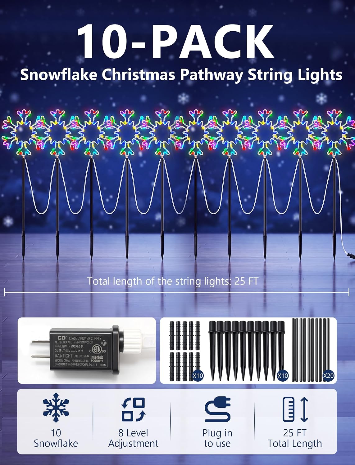 Set Lampu Hias Salju Natal unt - Lighting ulasan dan harga