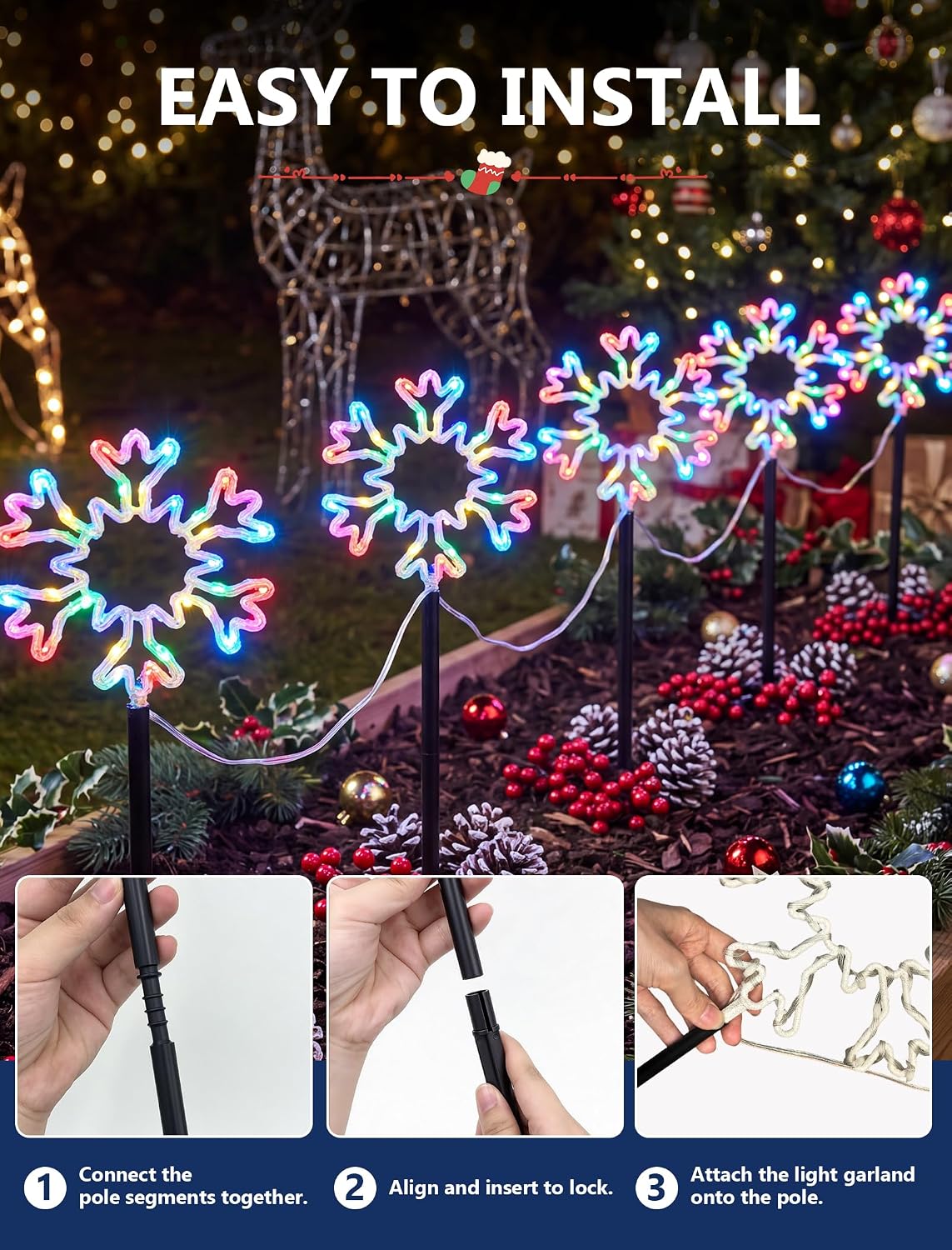 Set Lampu Hias Salju Natal unt - Lighting ulasan dan harga