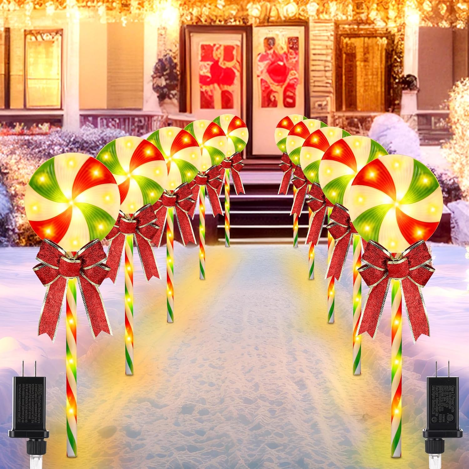Lampu Hias untuk Jalur Natal,  - Lighting ulasan dan harga