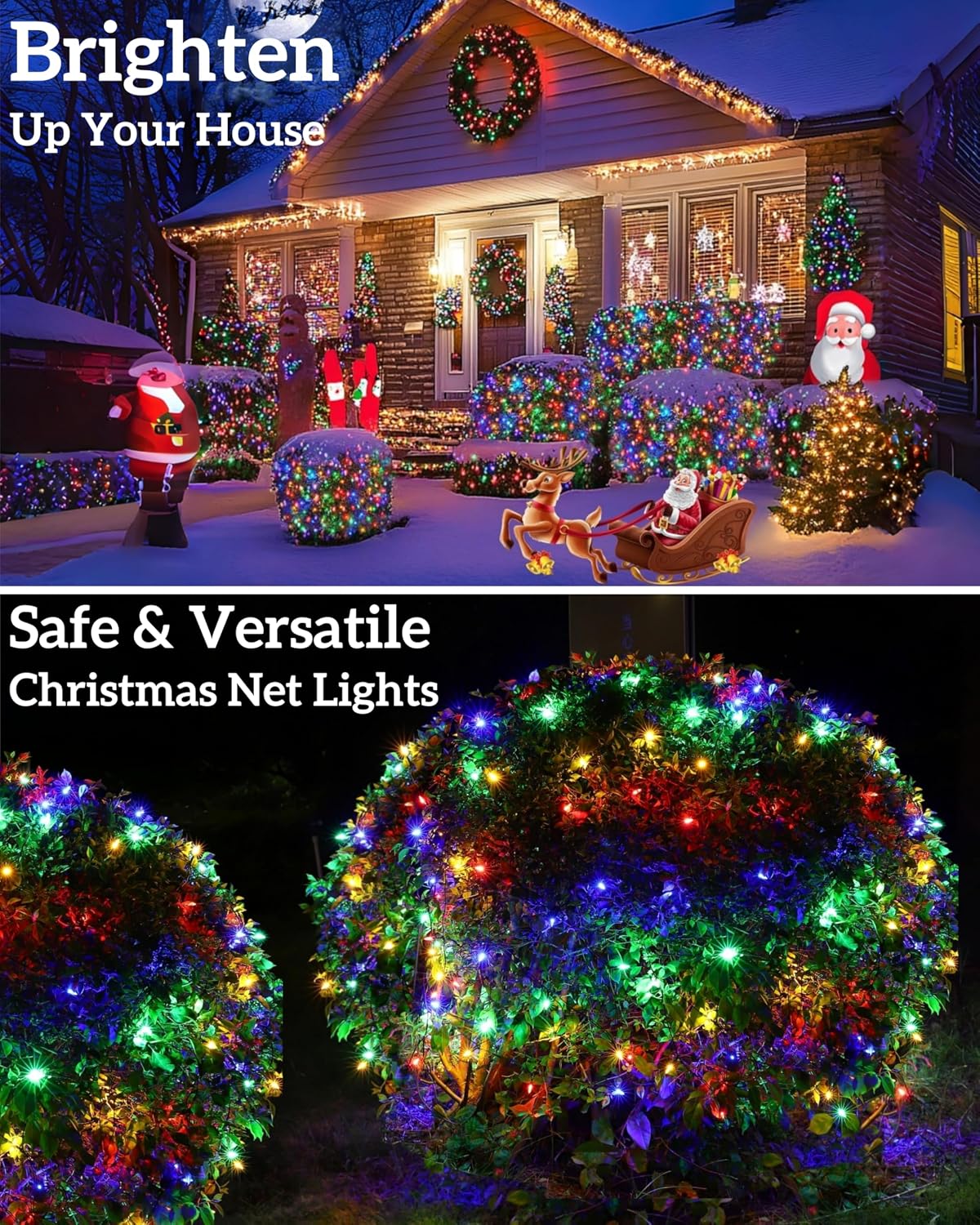 Lampu Jaring LED Natal untuk L - Lighting ulasan dan harga