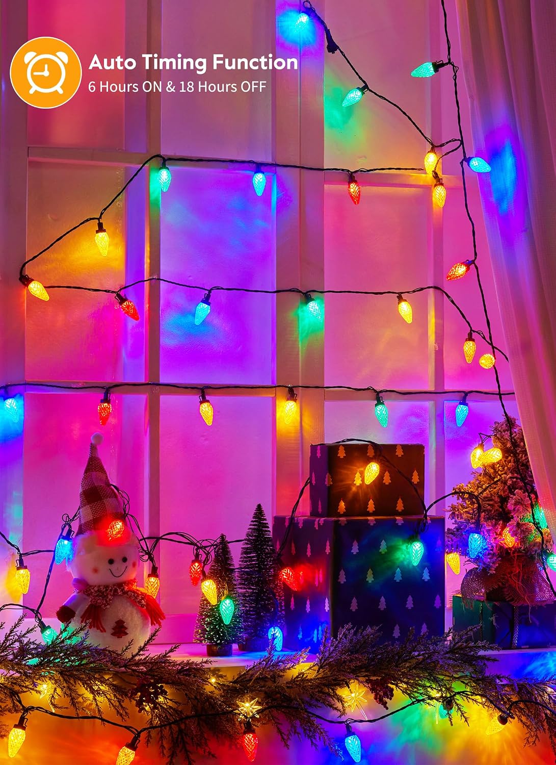 Lampu Hias Natal C9 untuk Luar - Lighting ulasan dan harga