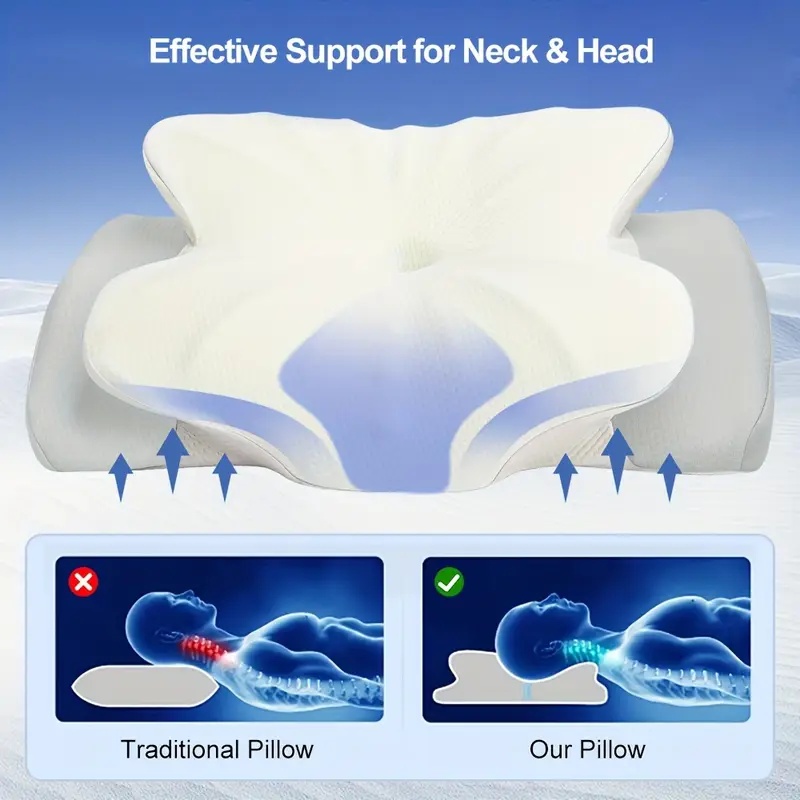 Bantal Leher Ortopedi Berbahan - Memory Foam Orthopedic Pillow Neck Pain ulasan dan harga