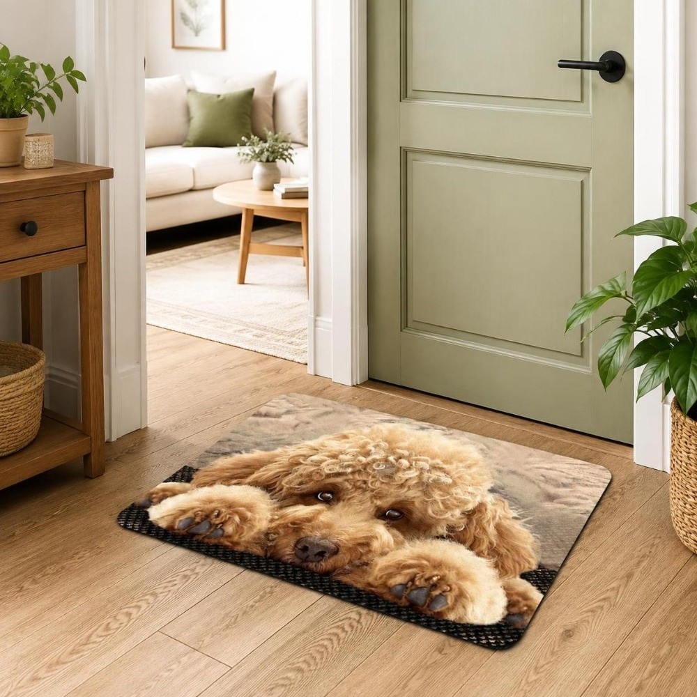 Keset Lantai Motif Anjing dari - Quick Dry Diatomite Bath Mat ulasan dan harga
