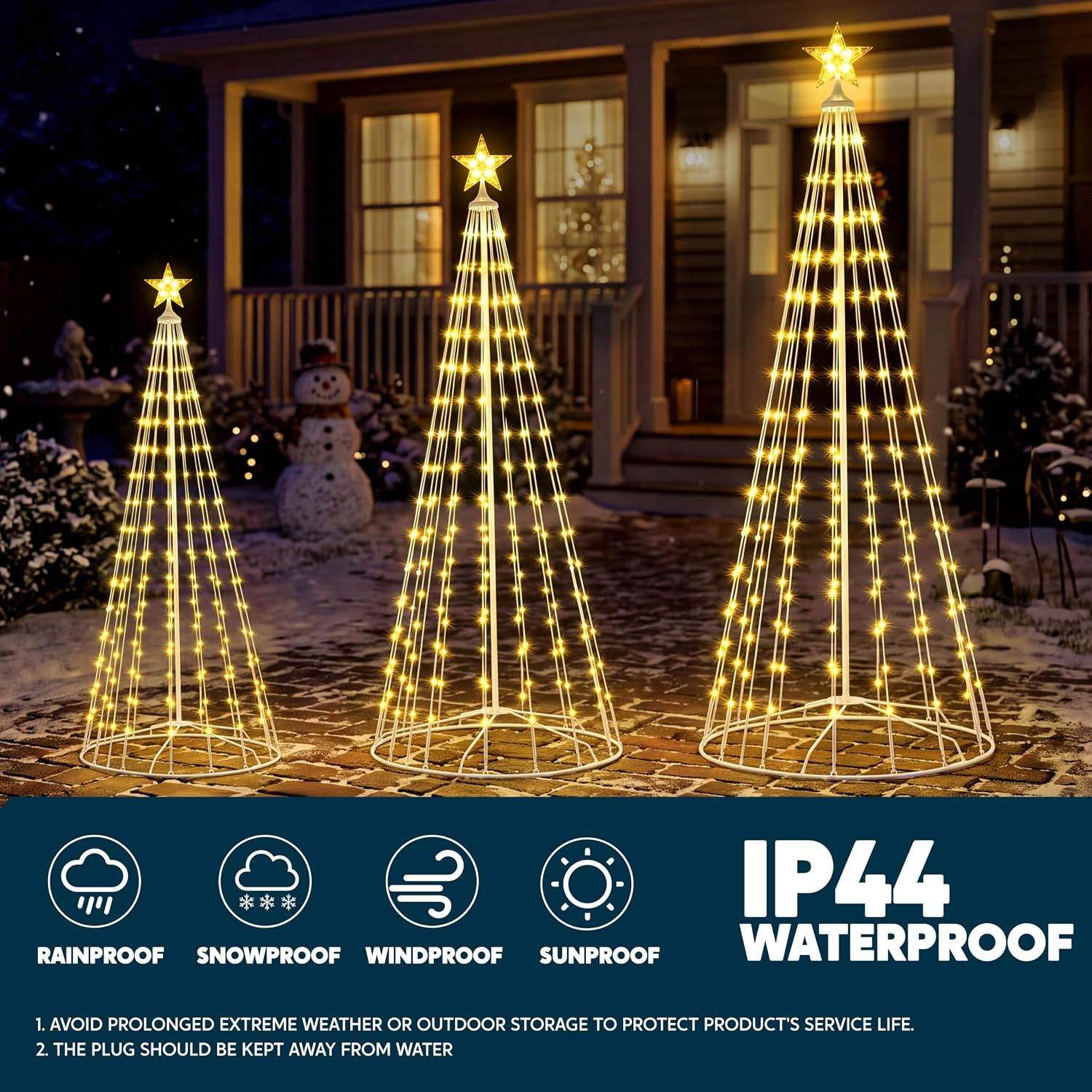 3 Set Lampu Hias Pohon Natal B - Lighting ulasan dan harga