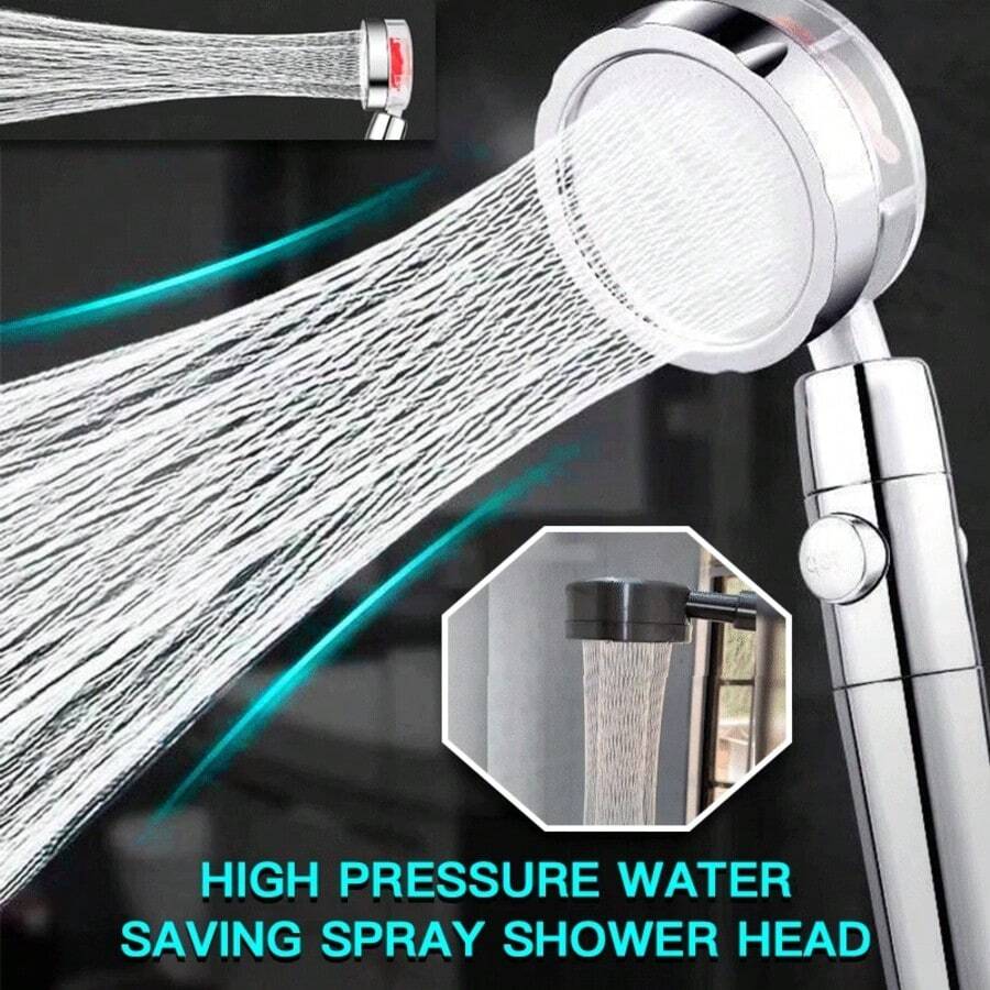 Kepala pancuran yang digerakka - High Pressure Shower Head Handheld ulasan dan harga