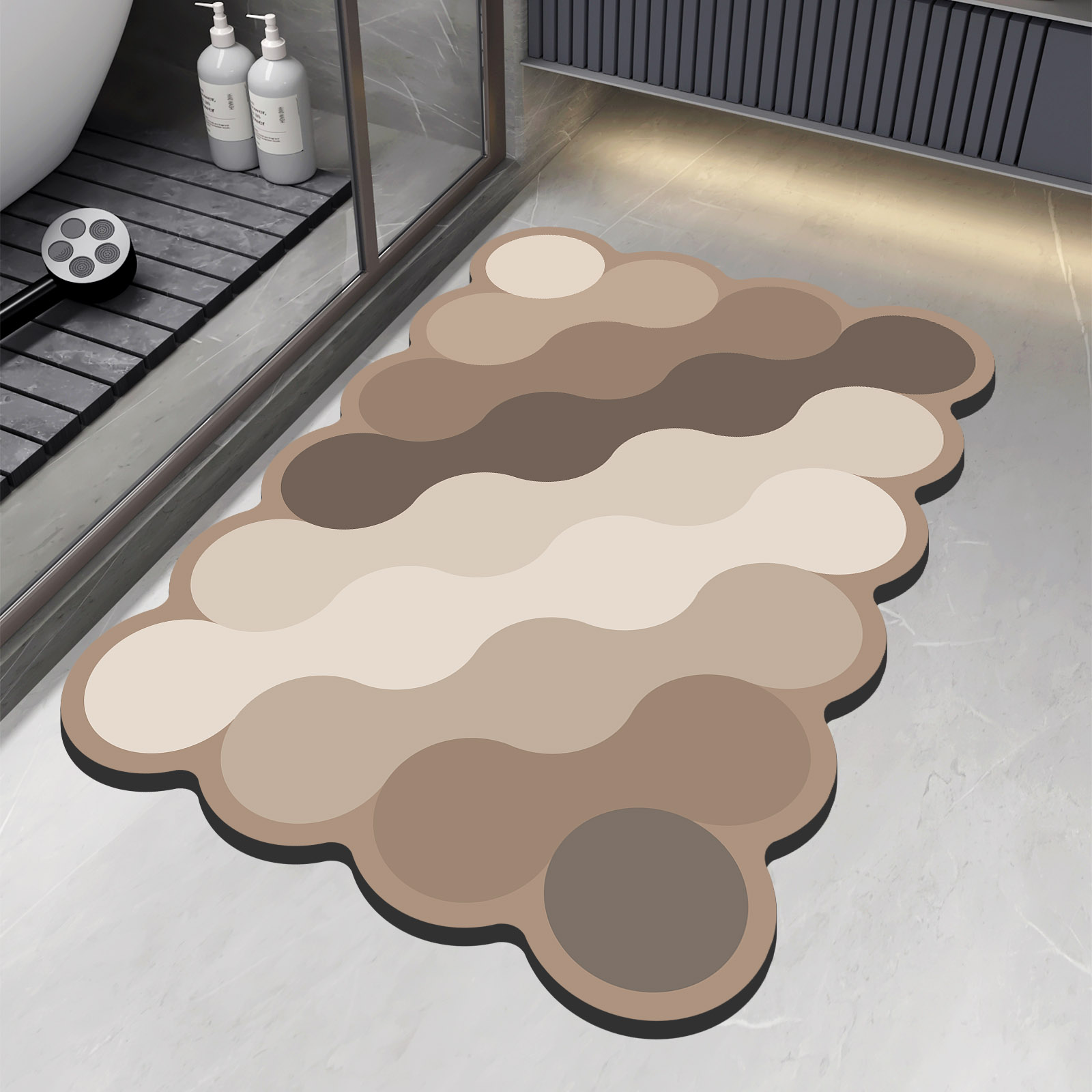 Keset kamar mandi mewah Diatom - Quick Dry Diatomite Bath Mat ulasan dan harga